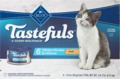 Blue Buffalo Blue Kitten Multi Pak 6x3oz Tastefuls
