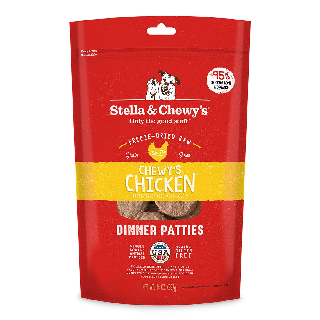 STELLA & CHEWY'S- FREEZE DRIED CHICKEN DINNER 6OZ 3 STELLA & CHEWY'S- FREEZE DRIED CHICKEN DINNER 6OZ