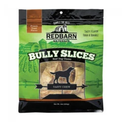 Red Barn Bully Slices 9oz -PetNCoop Store 255016 bully slices french toast packaged front may 2017 rgb72dpi