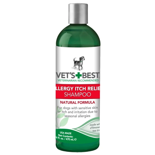 VETS BEST ALLERGY RELIEFSHAMPOO 160Z 3 VETS BEST ALLERGY RELIEFSHAMPOO 160Z