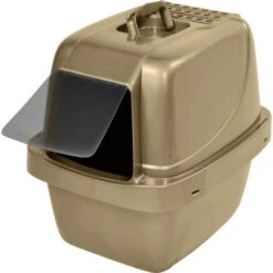 Cat Litter Pan Enclosed Large W/Air Filter