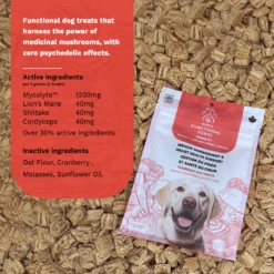 Foley's Functional Fungi Dog Weight Management & Heart Health Cranberry 200g 8 Foley's Functional Fungi Dog Weight Management & Heart Health Cranberry 200g -PetNCoop Store 5yrwxye4
