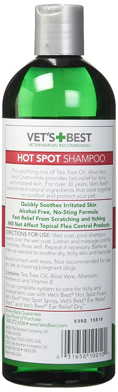 VETS BEST HOT SPOT SHAMPOOO 16OZ 4 VETS BEST HOT SPOT SHAMPOOO 16OZ - Image 2