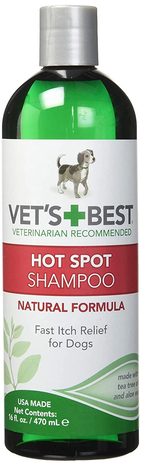 VETS BEST HOT SPOT SHAMPOOO 16OZ 3 VETS BEST HOT SPOT SHAMPOOO 16OZ