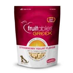 Fruitables-Crunchies 198g -PetNCoop Store 800x800 StrawberryYogurt front