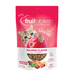 Fruitables Cat Crunchy Treats 70g 8 Fruitables Cat Crunchy Treats 70g -PetNCoop Store CatSalmon