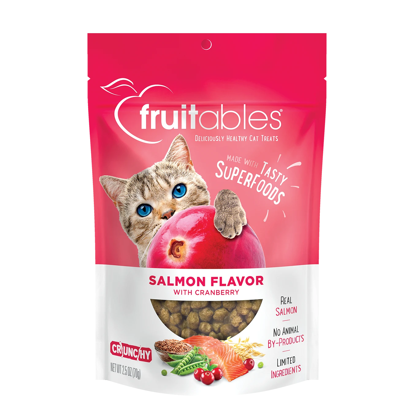 Fruitables Cat Crunchy Treats 70g 5 Fruitables Cat Crunchy Treats 70g - Image 3