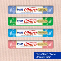 Churu Tubes Tuna Variety 20pk -PetNCoop Store Chururtunatubes
