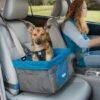 KURGO Booster Seat (Heather & Blue) -PetNCoop Store Dog Booster Seat Charcoal 89605.1512413192