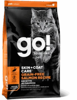 GO! Cat Grain Free Salmon 3lb Skin Coat