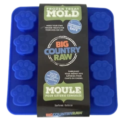 FROZEN TREAT MOLD SMALL BLUE BIG COUNTRY RAW