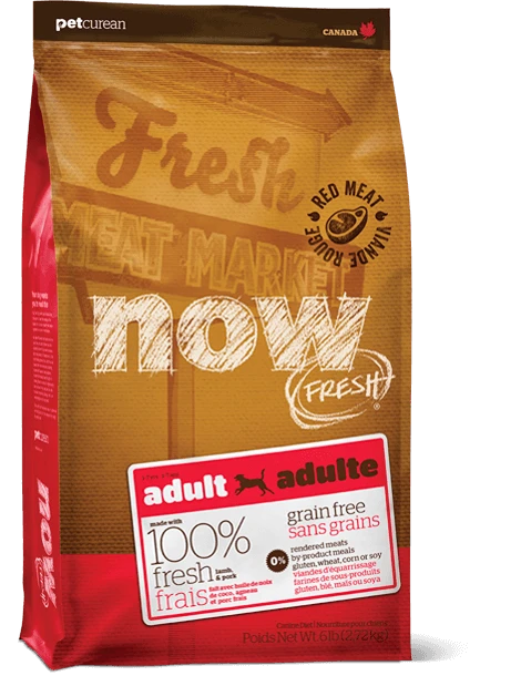 Now Fresh Grain Free Red Meat 6lb 3 Now Fresh Grain Free Red Meat 6lb