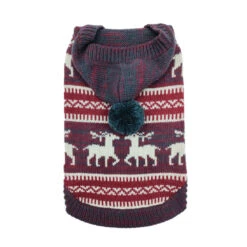 Knit Moose Sweater 18"