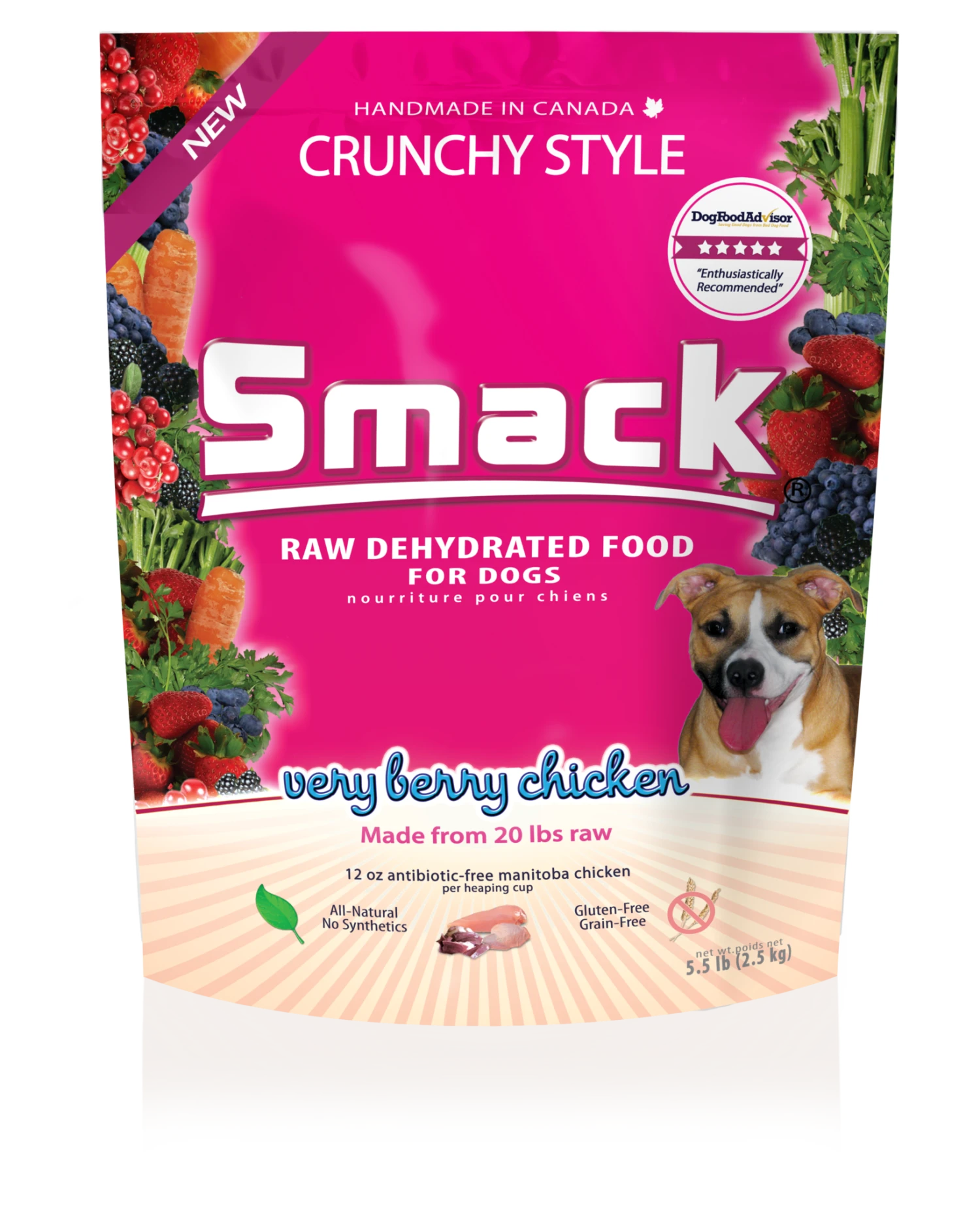 Smack Very Berry Chicken 2.5kg 3 Smack Very Berry Chicken 2.5kg