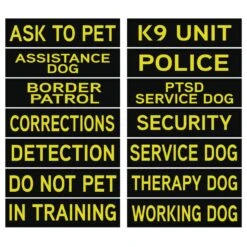 COLLAR BADGES REDLINE 1.5"