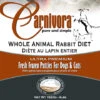 Carnivora Rabbit Diet 4lb - 8oz Patties