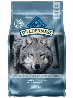 Blue Buffalo Blue Wilderness Adult Chicken 24lb (Blue Bag)