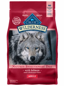 Blue Buffalo Blue Wilderness Adult Salmon 24lb (Red Bag)