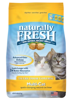 Naturally Fresh (Yellow) Multi Cat Litter Ultra Odor