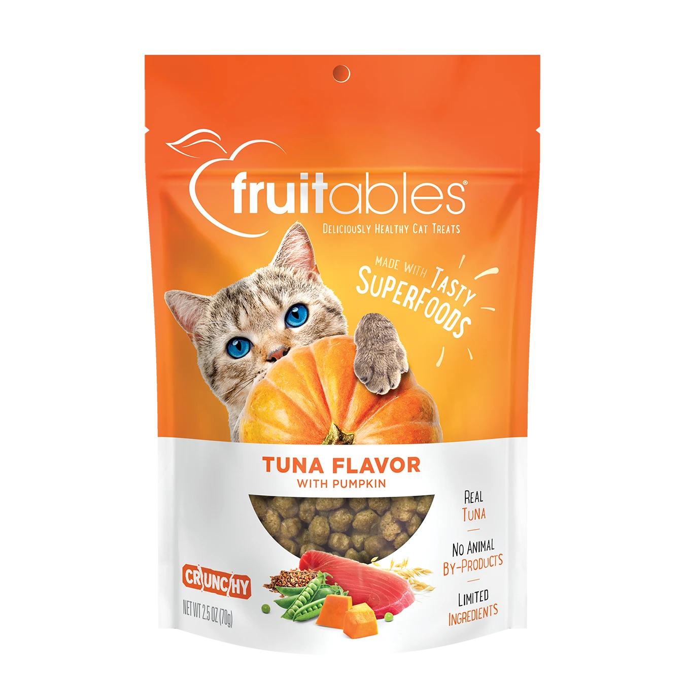 Fruitables Cat Crunchy Treats 70g 4 Fruitables Cat Crunchy Treats 70g - Image 2