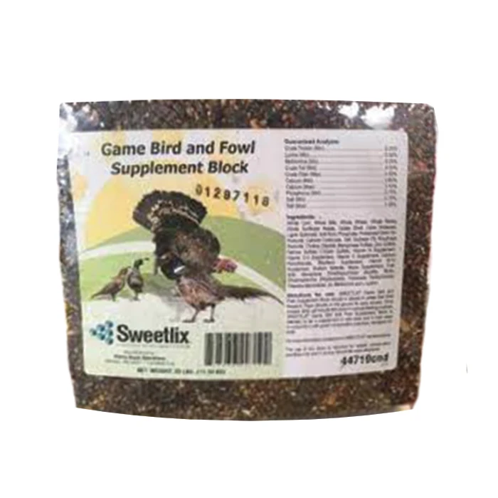 Sweetlix Gamebird & Fowl Block 3 Sweetlix Gamebird & Fowl Block