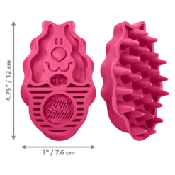 Kong Zoom Groom -PetNCoop Store kongdogbrushdimentions