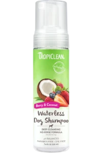 Tropiclean Waterless Deep Clean Shampoo 220ml