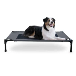 Pet Cot - Large Charcoal K&H -PetNCoop Store wbp36oed