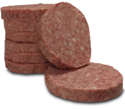 Carnivora Chicken Meaty Bones 4lb - 8oz Patties -PetNCoop Store white patties 011 1