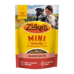 Zukes Mini Naturals 1lb 13 Zukes Mini Naturals 1lb -PetNCoop Store zukessalmon